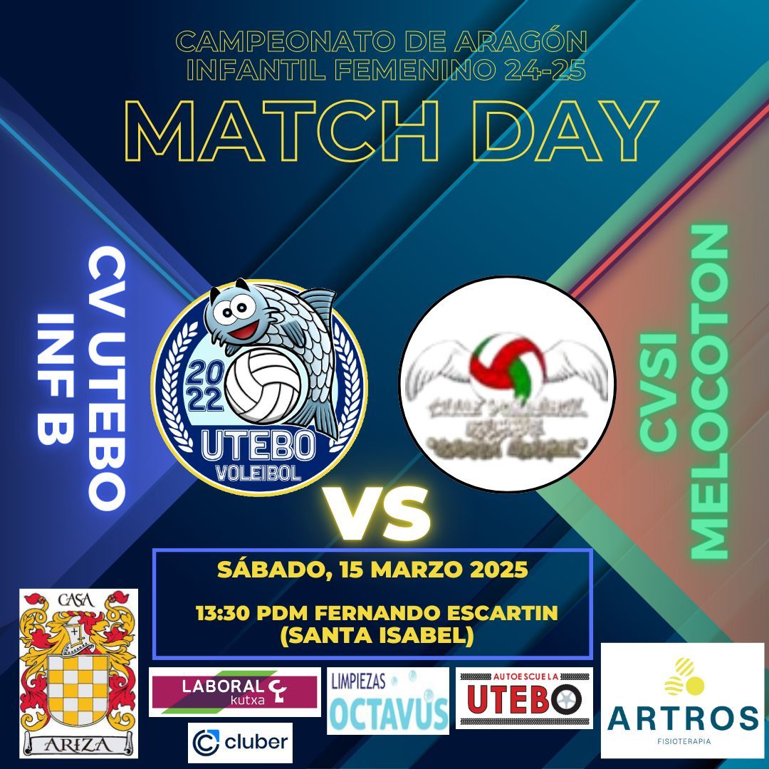 Club Voleibol Utebo tweet media