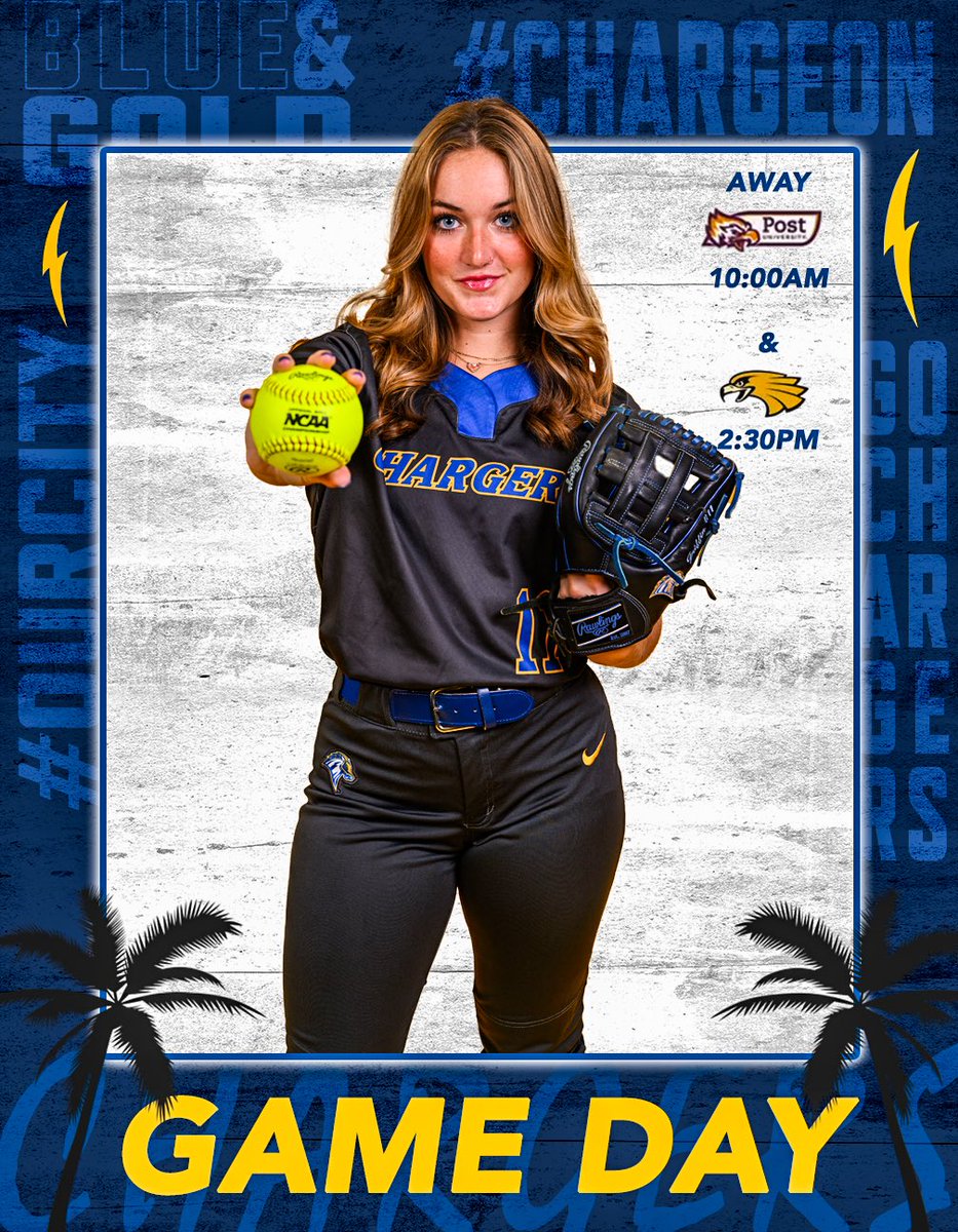 UNewHavenSB's tweet photo. 𝐆𝐀𝐌𝐄 𝐃𝐀𝐘
Final Day down in Florida!

🆚 Post &amp; Crookston
🏟️ Space Coast Facility 
📍Viera, Fla
🕕 10:00AM &amp; 2:15PM

#ChargeOn | #PowerOn ⚡️ https://t.co/ytg12pzne1