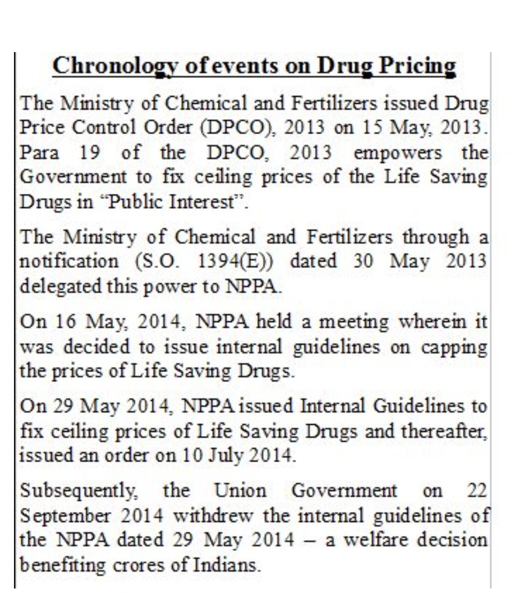 ContactVVR's tweet photo. @RahulGandhi @ShashiTharoor @cpimspeak @snehamordani One of the very first things that Modi did after he came to power in 2014 was to give a free lane for pharmaceuticals to exploit vulnerable patients by removing the cap on Life Saving Drugs.

Rama Rajya? https://t.co/OCMUlcYu9m