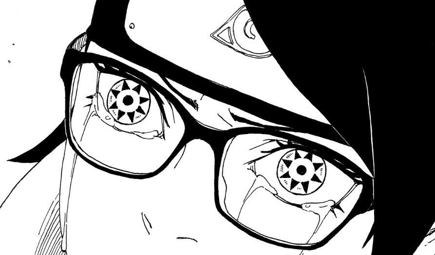 portalborutobr's tweet photo. 🚨| Segundo Rai Verse, o poder do MANGEKYŌ SHARINGAN de Sarada Uchiha é semelhante ao portal do karma, mas em uma escala menor, ou assemelha-se ao portal do rinnegan de Sasuke.

Sarada abriu um túnel usando seu Mangekyō e “varreu” a areia de Ryu. https://t.co/qsGYmEGWZg