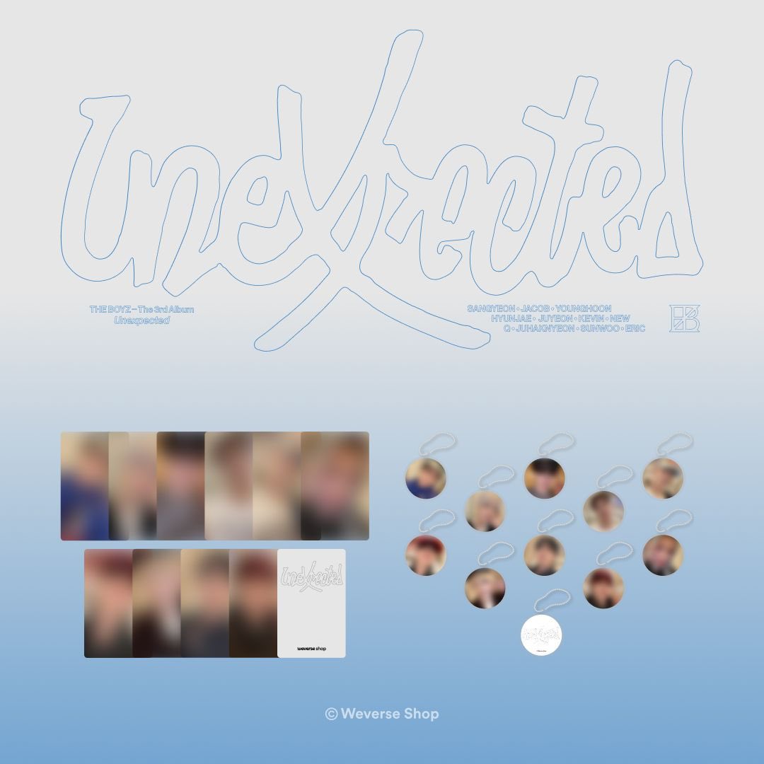jp.ktown4u.com : THE BOYZ - 正規アルバム3集 'Unexpected