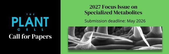 Call for Papers: 2027 Focus Issue on Specialized Metabolites. This focus issue aims to provide a forum to improve our understanding of plant specialized metabolism. Submission Deadline: 05/2026. academic.oup.com/plcell/pages/t…

#plantscience