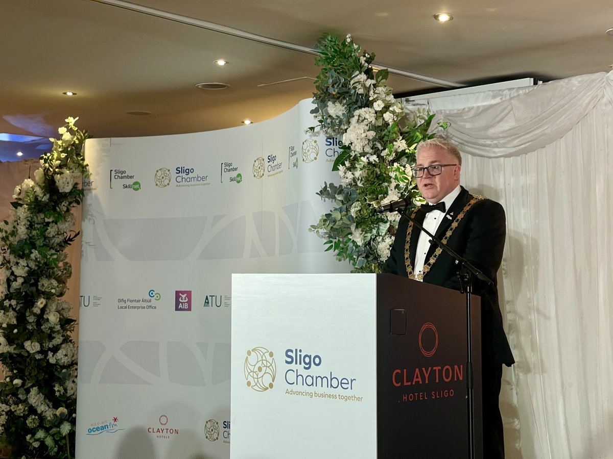 SligoChamber's tweet image. A week ago tonight! Our Business Excellence Awards in the Clayton Hotel Sligo was a great success. Thanks again to the fabulous Clayton Hotel for hosting. Here's a look back at some images on the night. #BEA25 #Sligo