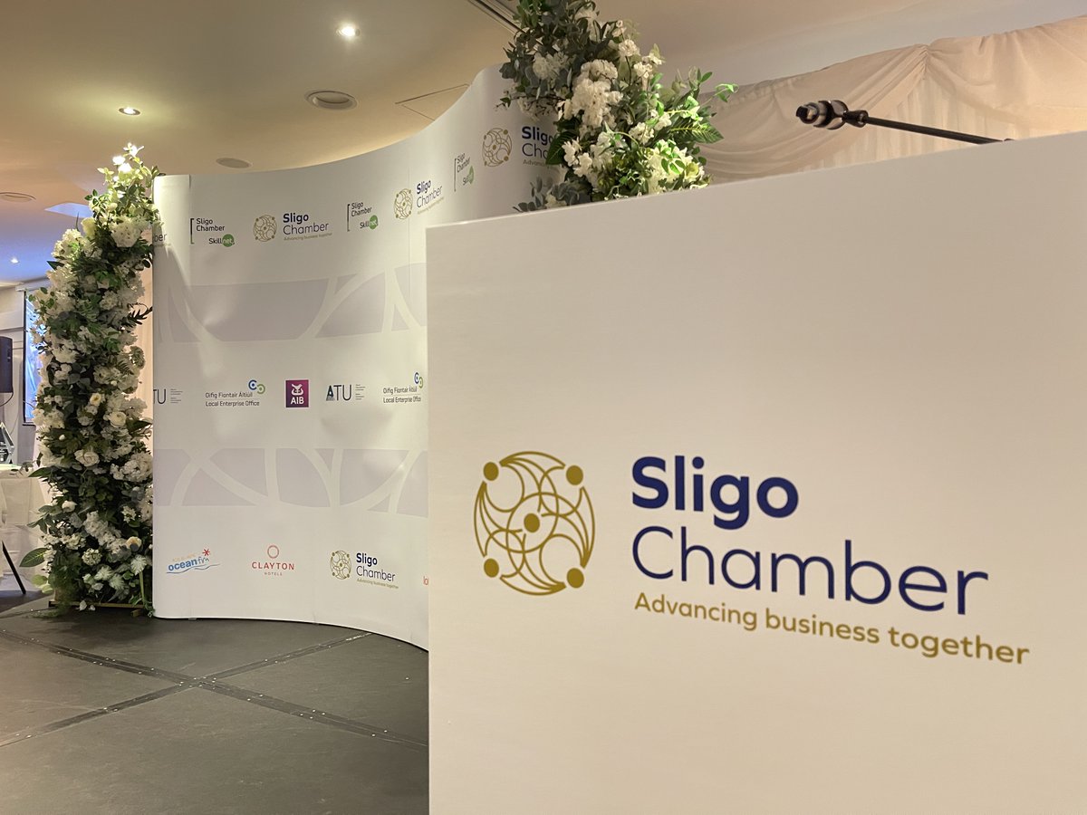 SligoChamber's tweet image. A week ago tonight! Our Business Excellence Awards in the Clayton Hotel Sligo was a great success. Thanks again to the fabulous Clayton Hotel for hosting. Here's a look back at some images on the night. #BEA25 #Sligo