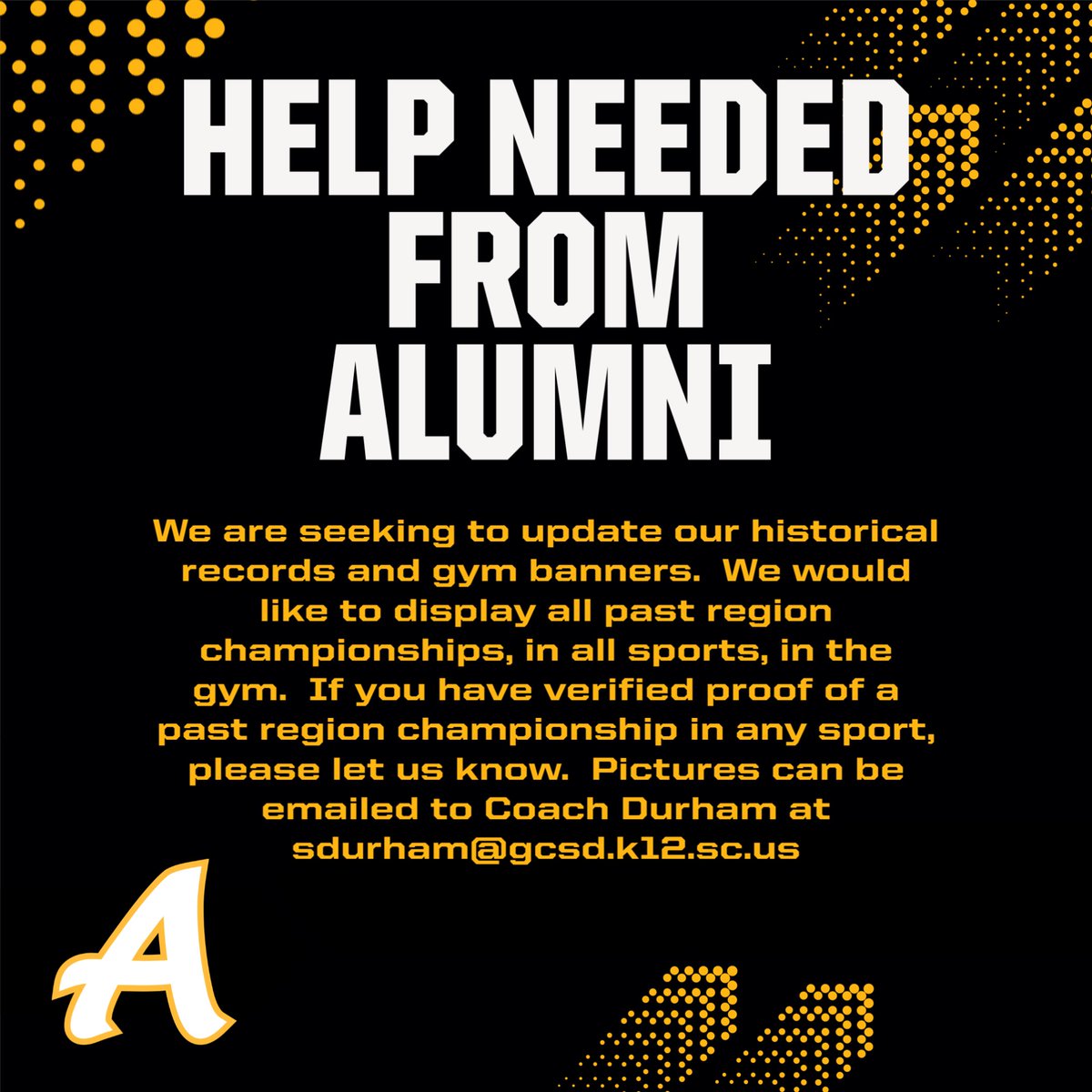 Andrews Yellow Jackets (@ahsathleticsdep) on Twitter photo 