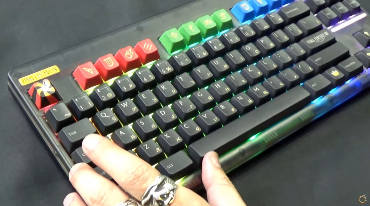 FF14」×「NovelKeys」コラボが決定！コラボキーボード＆デスクパッドが
