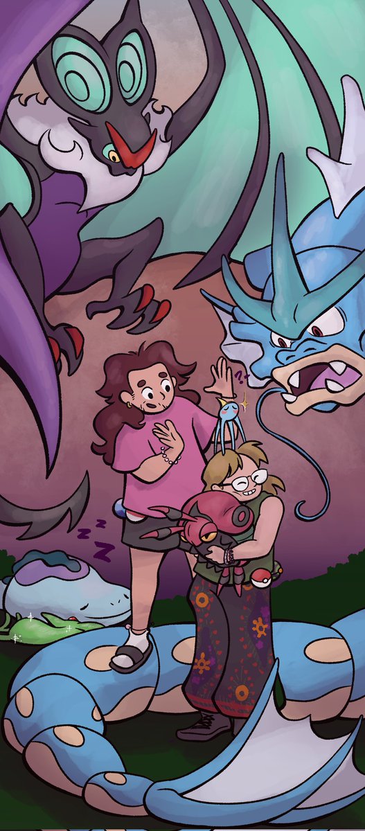 Doodle_ba's tweet photo. Lock screen my gf asked me for :) #Pokemon https://t.co/7pO7VFgAqW