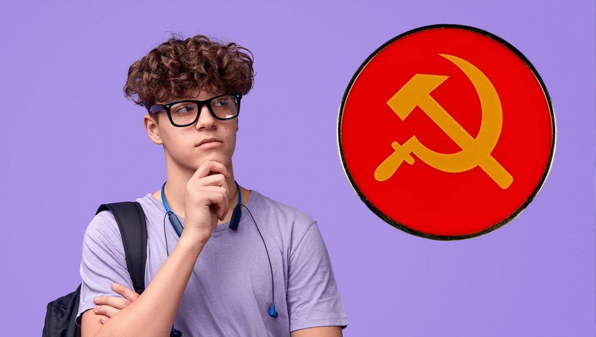 TheBabylonBee's tweet photo. Young Communist Unsettled To Find Hammer, Sickle Represent Physical Labor https://t.co/w0JXS4j0GK https://t.co/gN3rpUFoH2