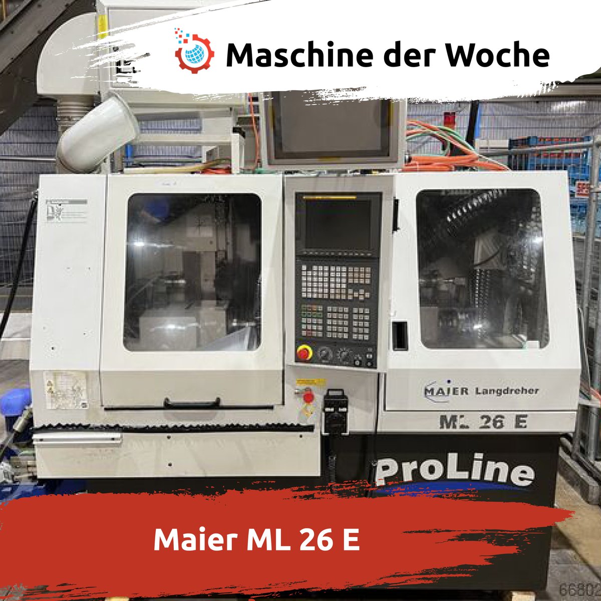 gebraucht_de's tweet photo. ⚙⚙⚙ Maschine der Woche ⚙⚙⚙ 
Präzision trifft Performance! Die Maier ML 26 E CNC-Drehmaschine mit 11-Achsen-Steuerung, 32 mm Spindelbohrung &amp; 6.000 U/min meistert anspruchsvolle Dreh- &amp; Fräsarbeiten bei maximaler Effizienz.
👉 https://t.co/VxbSPAdBnP #gebrauchtmaschinende https://t.co/f9W1kkFX2b