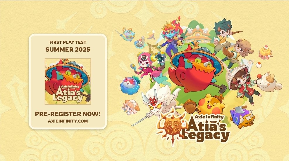 Gm Pals! Sky Mavis is looking for feedback regarding the Atia's Legacy trailer! 

Comment your thoughts on the tailer below 👇 

#atiaslegacy