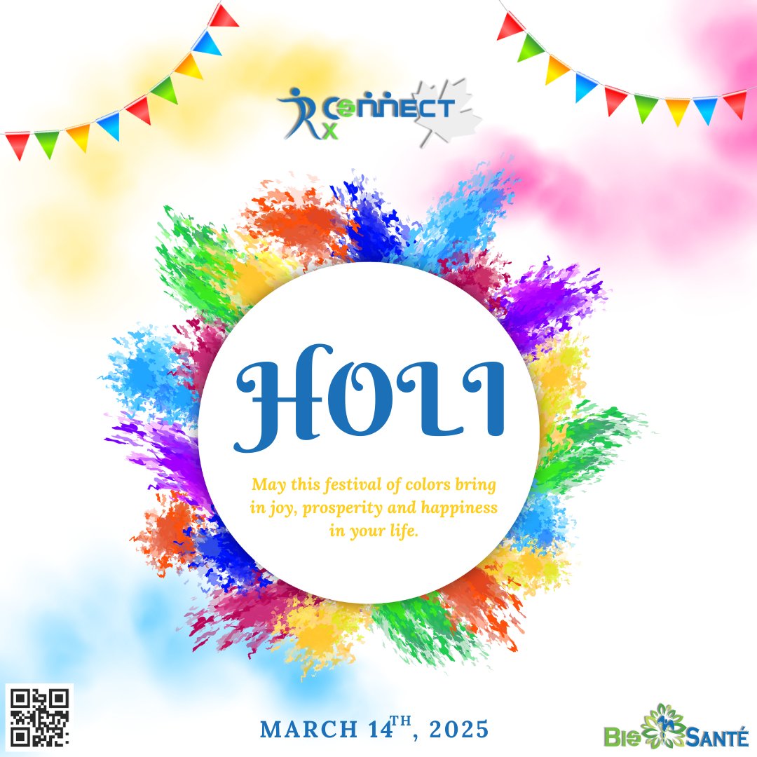 rx_connect's tweet photo. This Holi let’s sprinkle wellness and care into every moment. Happy Holi from Rx Connect!

#PatientCare #PharmacyCare #pharmacy #rxconnectspecialtypharmacy #SpecialtyPharmacy #PharmacyFamily #RxConnect #holi2025 #HappyHoli #happyholi2025 https://t.co/dCgZkLjQWt