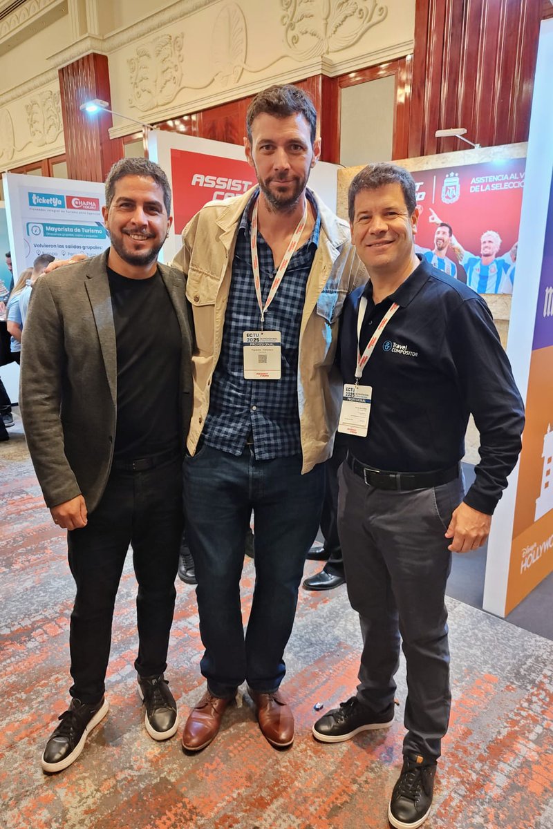 TravelC_online's tweet photo. #TravelCompositor en #ECTU 🥳
Ayer tuvimos el placer de participar en #ECTU - AVIABUE, representado por nuestro Sales Manager de Argentina, Nicolás Garcia Biale
Fue una gran oportunidad para conectar con diferentes empresas del sector🚀
#TravelCompositor #ECTU #Aviabue https://t.co/9o5PLcg4DJ