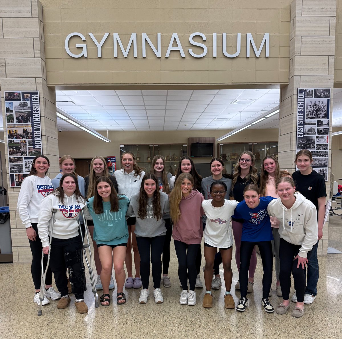 We celebrated our seniors and our great season last night! Thank you Kera, Ella, and Elizabeth for your leadership and commitment to the DGBB program!! 🏀🏀
