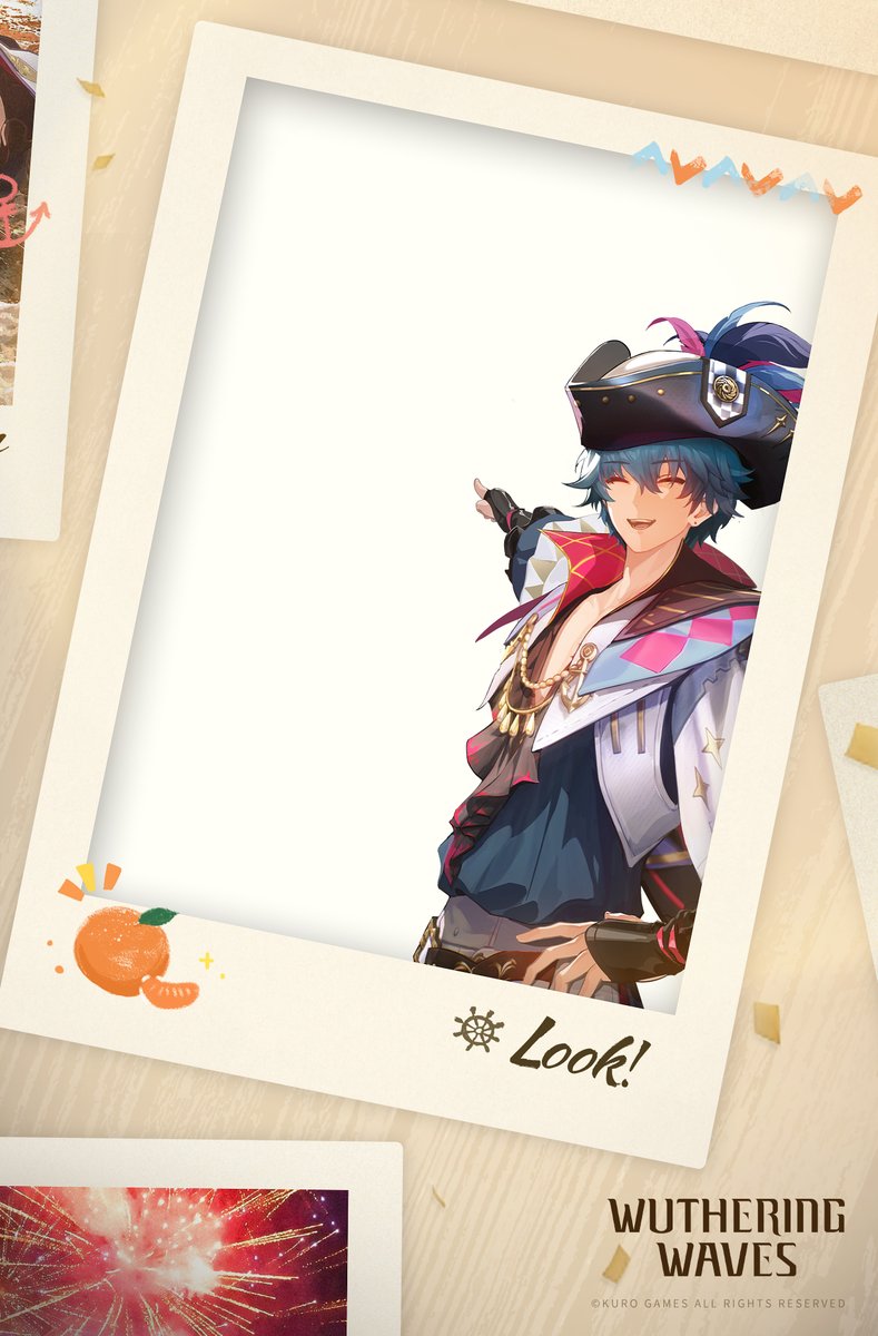 Wuthering_Waves's tweet photo. Captain's Adventure Journal – Entry #5

Ahead lies a new discovery! How about grabbing a group photo? Snap a pic with the captain and share it in the comments!

#WutheringWaves
#Brant https://t.co/BJsD34gNOI