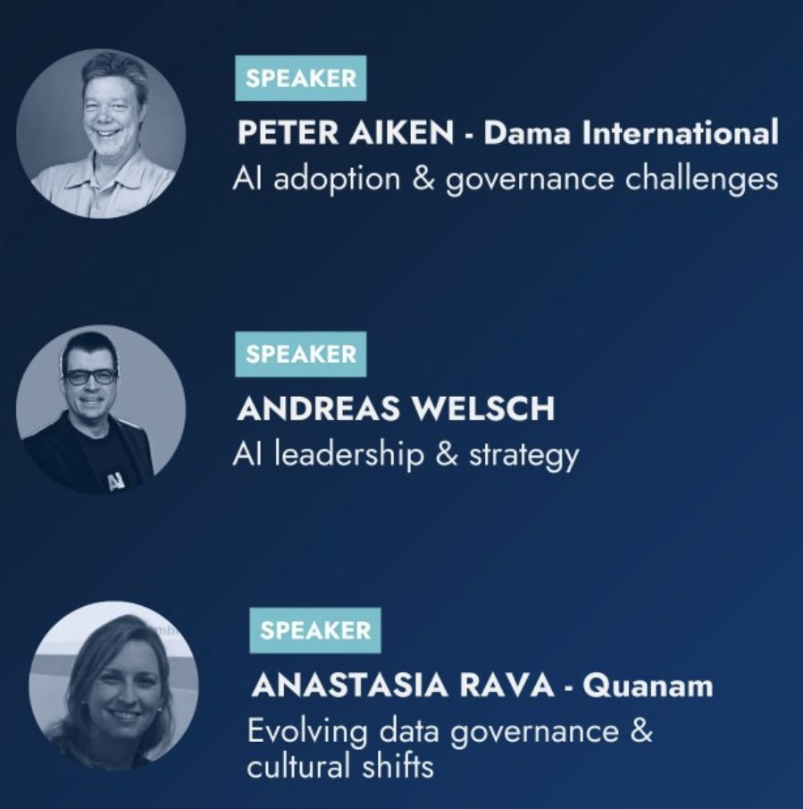 AI is reshaping governance, leadership, and strategy. Are you ready? 👇

Gain practical insights on AI-driven decision-making and data governance.

📅 March 26, 2025 9a-5p

🔗 Register: lnkd.in/d_NNk_2C

#AI #DataGovernance #Leadership #Innovation #Technology #Quanam