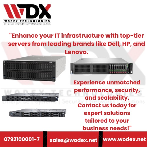 WodexTech's tweet image. Power, performance, and reliability—built for your business. Upgrade to HP, Lenovo, or Dell servers and experience seamless efficiency.

📞 Call 079210001-7
📍 APA Arcade, Hurlingham
#Servers #DELL  #HP #Lenovo #BusinessIT #WodexTech #MegaReturnOfJesus