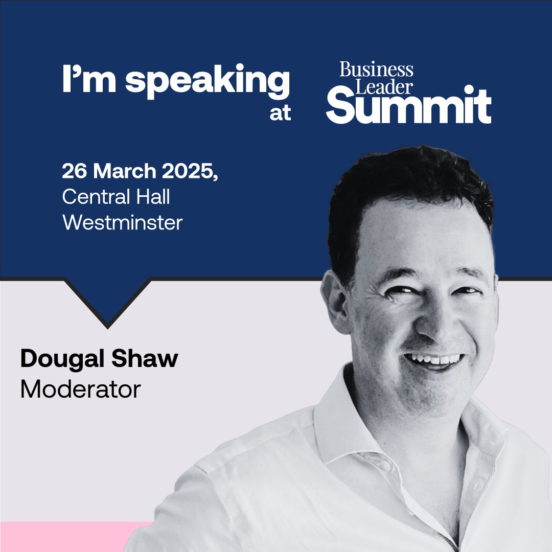 Less than a fortnight to go until the <a href="/businessleader/">Business Leader</a> Summit in London. I'll be there moderating a panel and also roving around doing interviews. Come along for a day of business insight and inspiration.

#business #london

businessleadersummit.co.uk/live/en/page/h…