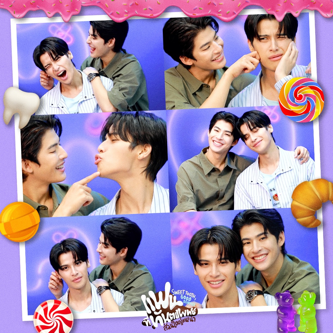 GMMTV's tweet photo. #SweetToothGoodDentistSpecial มาแล้วววว
เปิดช่อง GMM25 หรือดูออนไลน์ทาง YouTube : GMMTV 👉 https://t.co/rpYtndCOhH มาดูเบื้องหลังซ้อมรอความหวานแบบเต็ม ๆ กันนนน

@mmarkpkk @Tpkkrubs https://t.co/X2DkAohlzk