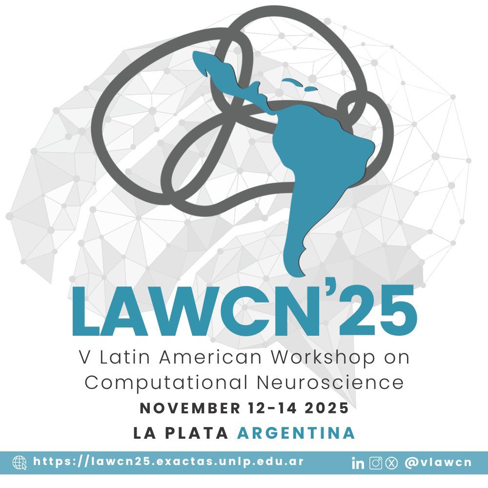 UNLP Investiga (@unlpinvestiga) on Twitter photo #LaUNLPInvestiga Este año en la UNLP seremos anfitriones del Latin American Workshop on Computational Neurosciences (LAWCN): un evento que promueve la difusión de hallazgos e ideas recientes en #Neurociencia y, sus fronteras con la informática, la ingeniería y la #IA #LaUNLPInvestiga Este año en la UNLP seremos anfitriones del Latin American Workshop on Computational Neurosciences (LAWCN): un evento que promueve la difusión de hallazgos e ideas recientes en #Neurociencia y, sus fronteras con la informática, la ingeniería y la #IA