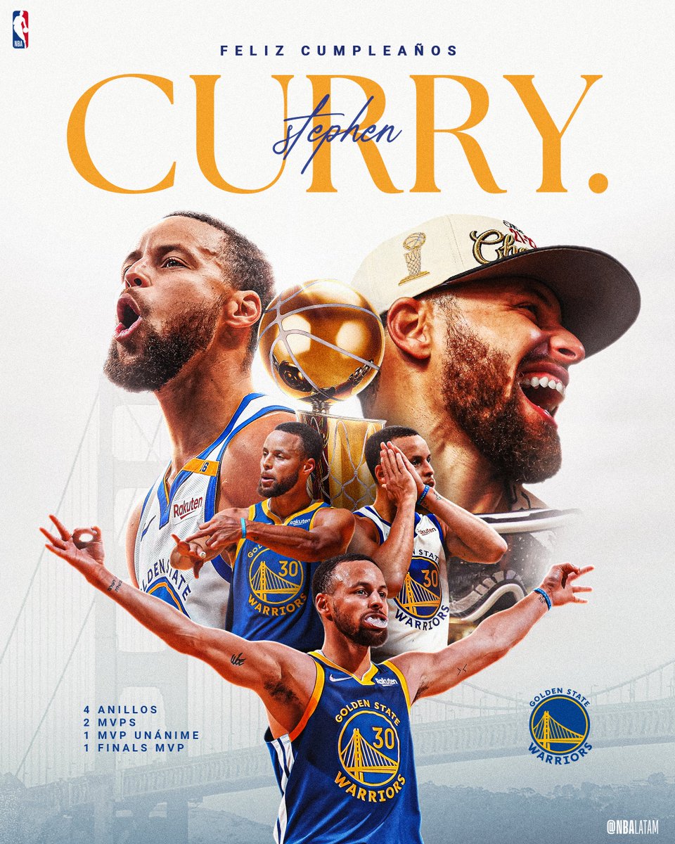 NBALatam's tweet photo. Cumple años el mejor tirador de la historia en la NBA 😍

Wardell Stephen Curry, el único jugador con +4K triples ✨ https://t.co/BLY3QgSuwV
