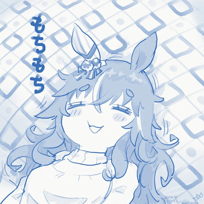 アキュートさん誕生日おめでとう(再掲) #ウマ娘 