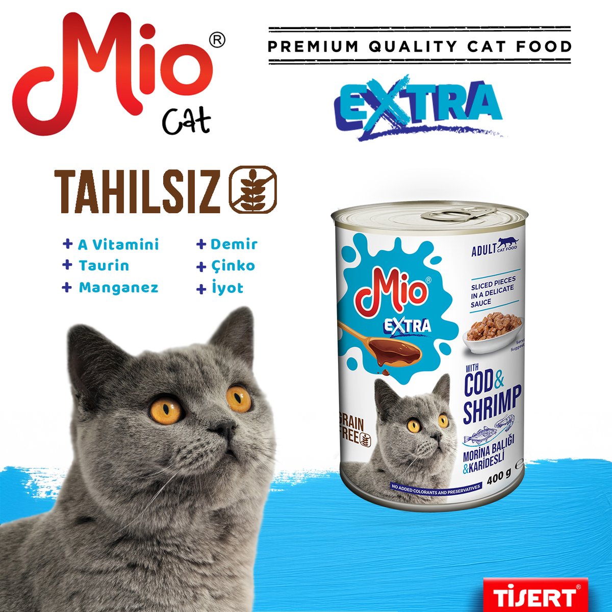 Ti_Sert's tweet photo. Mio extra serisi şimdi stoklarda!!!

Mio extra yaş kedi mamaları, kedinizin doğal beslenme alışkanlıklarına uygun olarak formüle edilmiş, yüksek protein içeriği ve zengin besin değerleri sunan özel bir mama türüdür. 

Mio Extra Series Now in Stock!!! https://t.co/6gLzd4gvjO