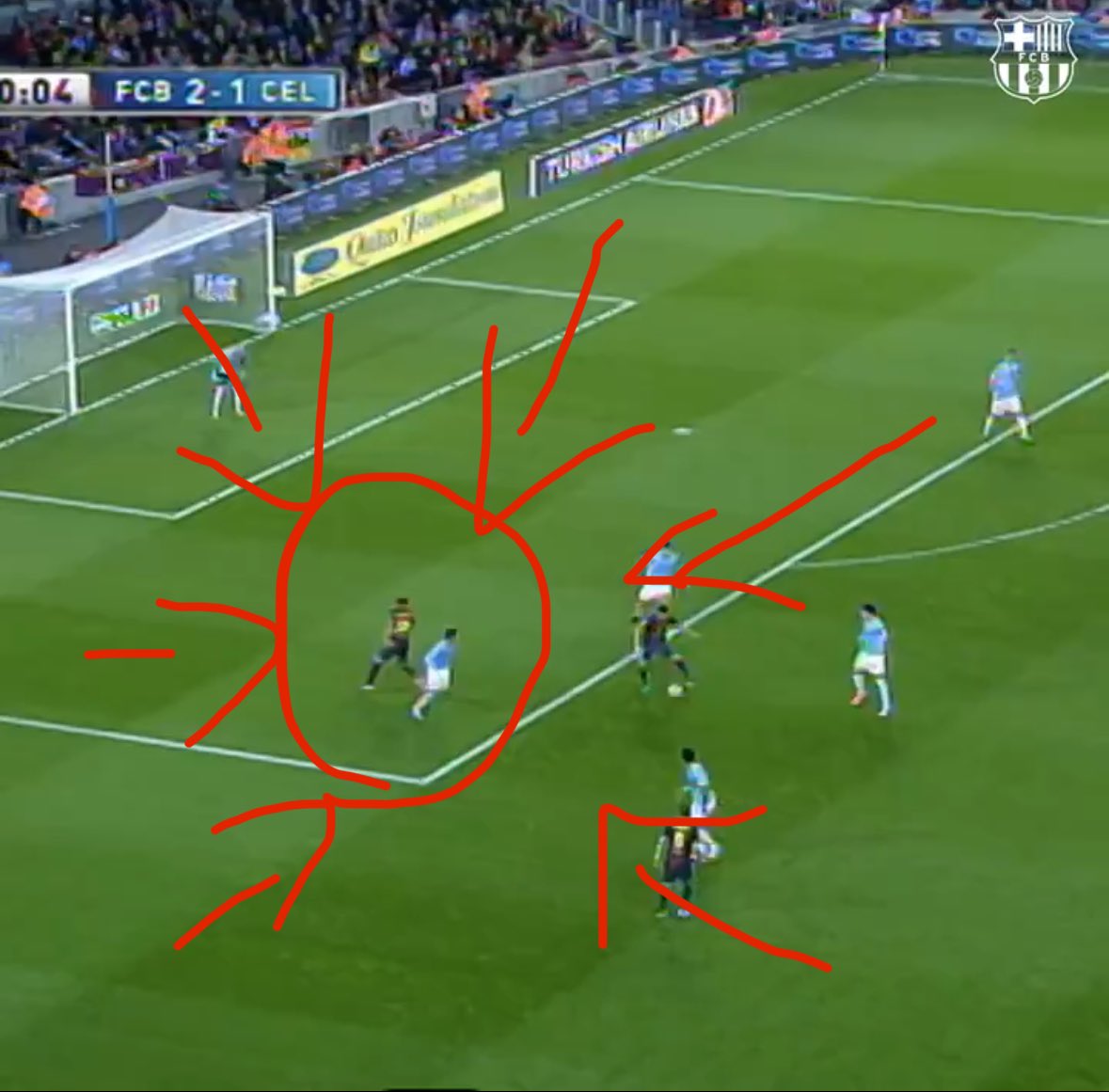 mefinho_'s tweet image. No offside when it’s Barcelona ! 😁