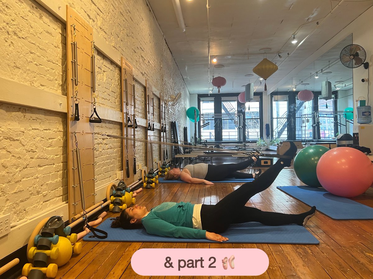 SeattlePilates's tweet image. Come to our springboard class on Saturday &amp;amp; try this fun exercise! It is slightly different from a regular feet in strap because your leg is in the diagonal strap, making it extra hard. #pilatesspringboard #springboardexercise #pilatesseattle #bodytonicpilates  #seattlepilates
