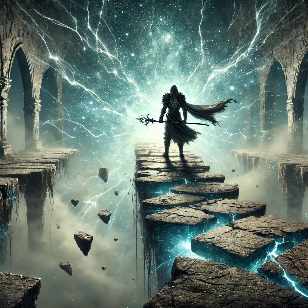 x.com/play_holdara/s…
@play_holdara 
Short Story Competition 

 Title-   The Warden’s Last Stand  

Upon a bridge of shattered time, The Warden stood, his stance divine.