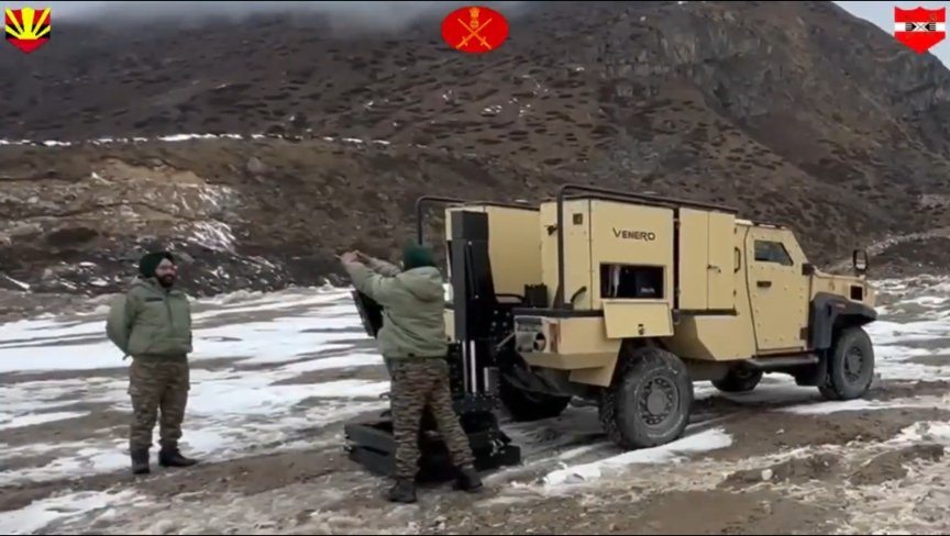 Vmims Mahindra ALSV based VMIMS in Northern Sikkim