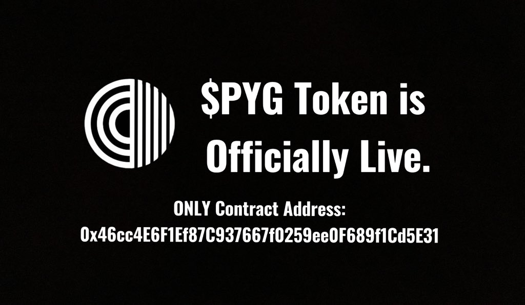 Yes, $PYG Token Now Live!

Only Contract Address:
0x46cc4E6F1Ef87C937667f0259ee0F689f1Cd5E31

From Flat to Fantastic. 

dexscreener.com/base/0x0fbeb65…