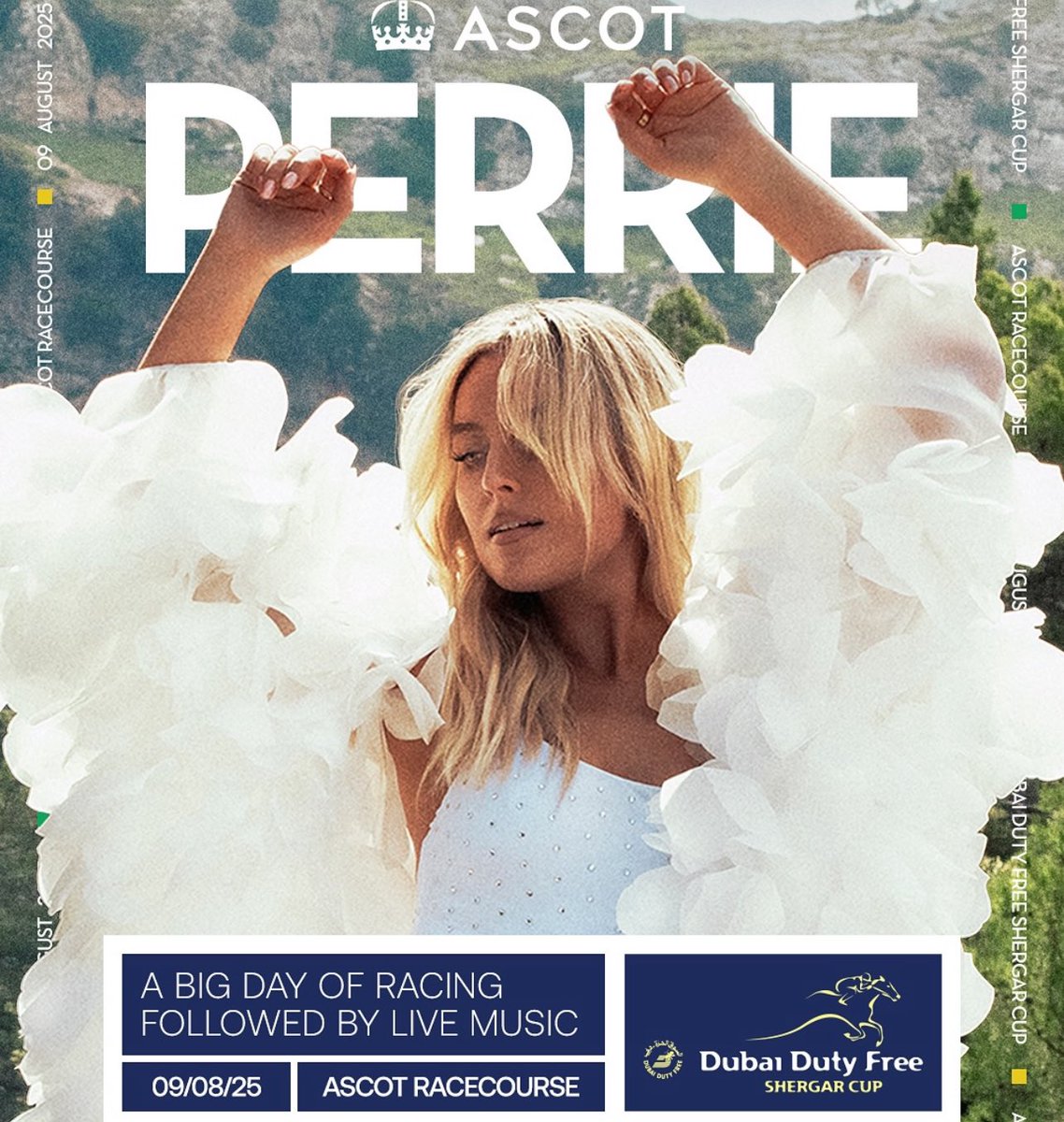 I will be performing at Aintree! Tickets on sale now! X