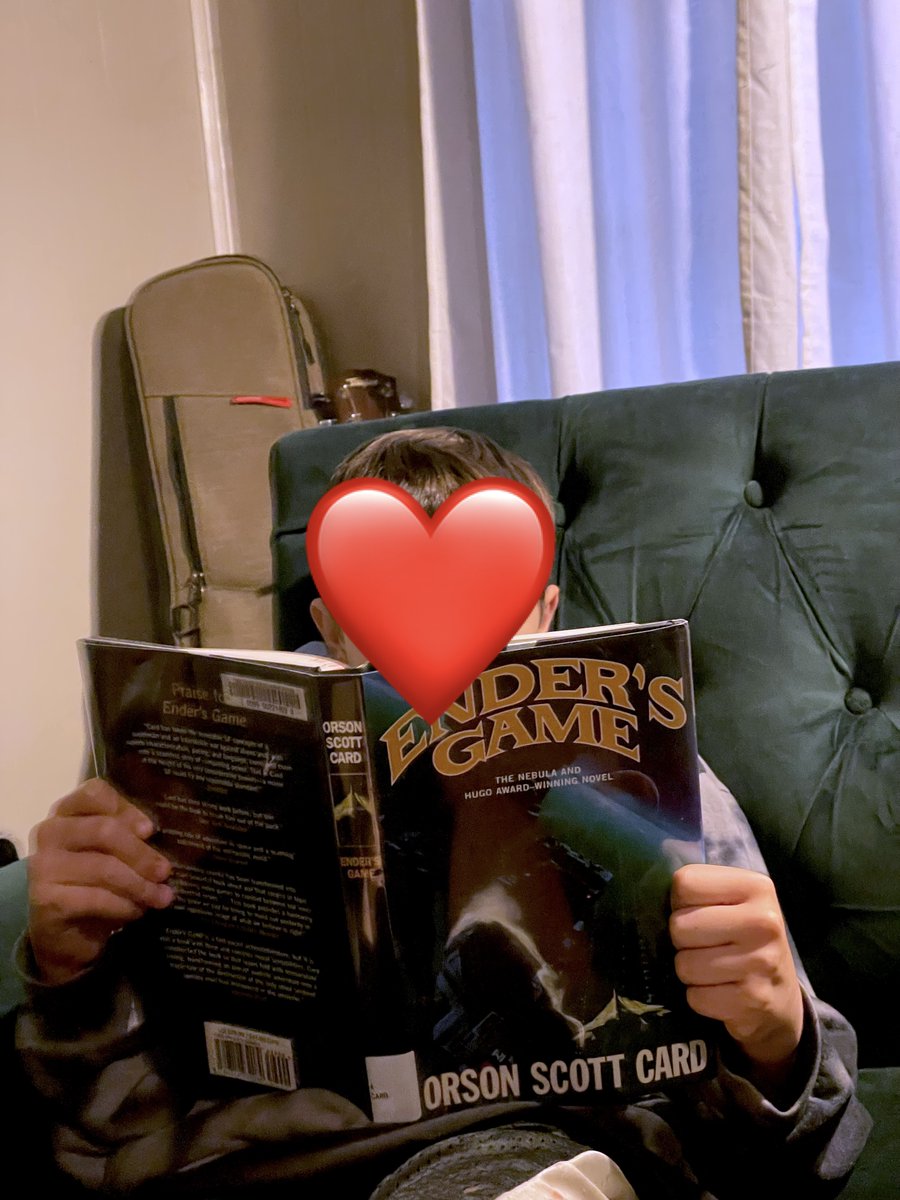 When my son moved in with us, he was six years old and very behind in his reading skills.

If we tried to get him to read anything, he'd flip his lid and throw massive tantrums.

Fast-forward to today: he's 10 and he's the most voracious reader in the house—almost constantly with