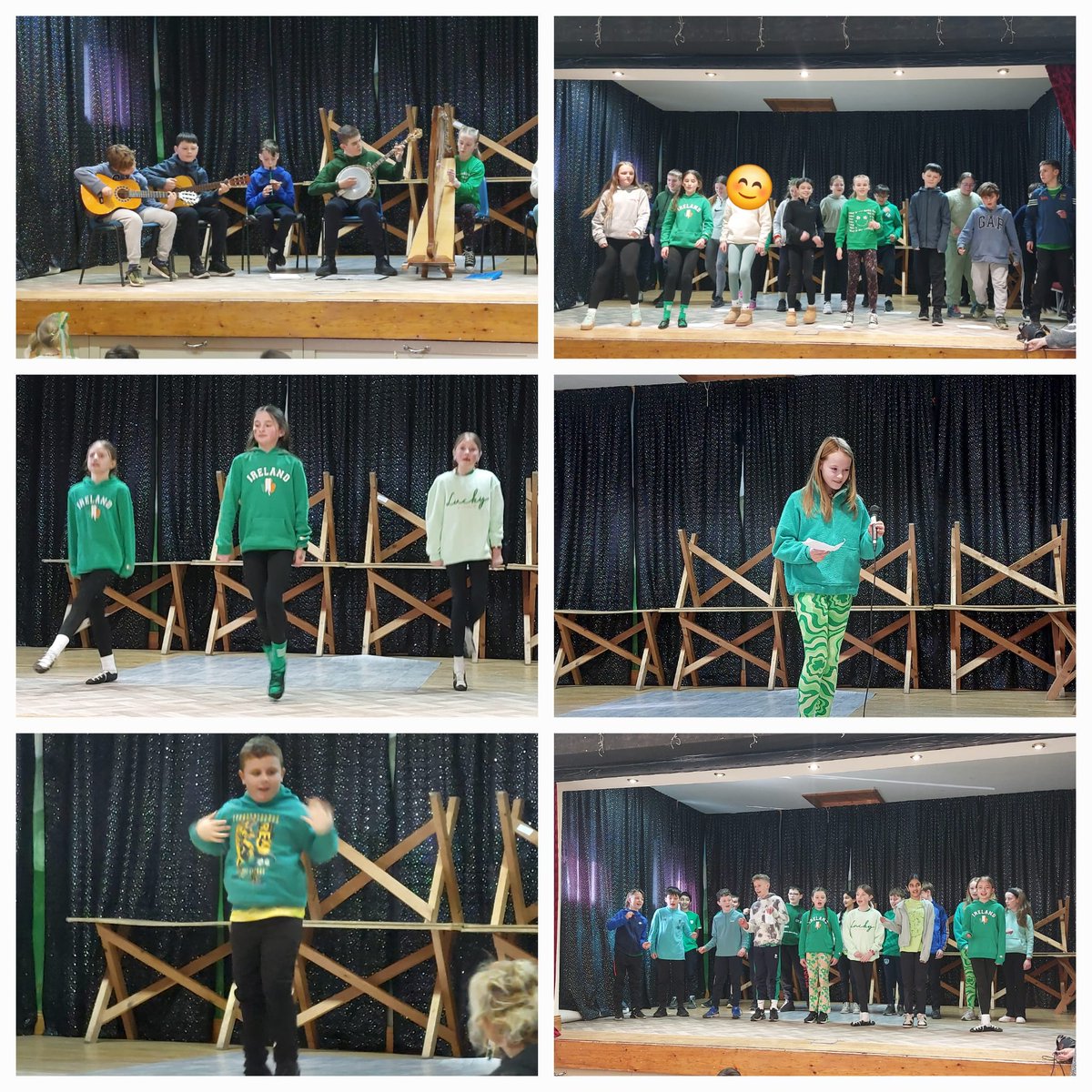 Féach anseo! Ceolchoirm beag iontach a bhí againn sa Halla. Bhí gach seomra ar fheabhas ar fad.
Bhaineamar an-sult as!
#SnaG25 #LaFheilePadraig