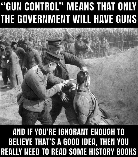 warne57's tweet image. It's been done before. Communist governments will take guns from law-abiding citizens for only one reason. Control.