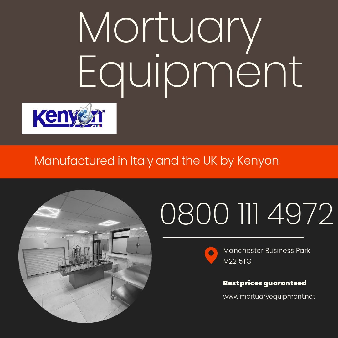 When nearly right or it’s good enough simply won’t do! #mortuaryequipment #funeralsupplies