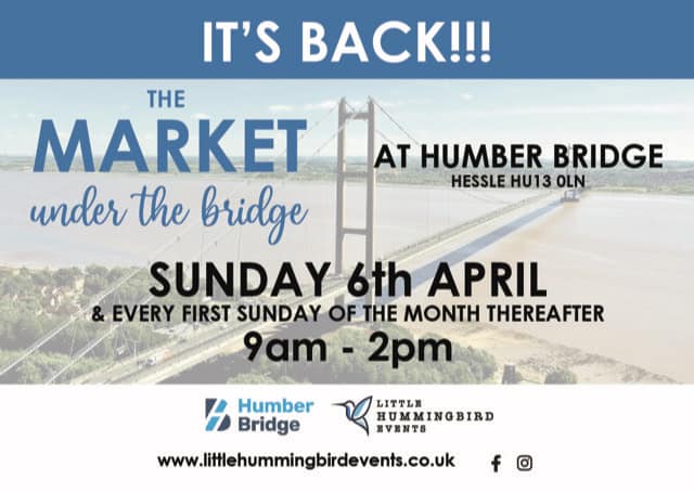 HumBridgeNews's tweet photo. The wait is almost overโjust three and a half weeks to go until Little Hummingbird Events brings back the Humber Bridge Farmers Market (@HumberMarket) ! On Sunday, April 6th, weโll be hosting our first market since 2019, and we couldnโt be more excited. We hope you are too!
To make sure everyone has a great experience, here are some key details:
๐
Market Hours: 9:00 AM โ 2:00 PM
๐ Parking Information: Onsite parking is available but very limited. If you're a local resident, we encourage you to walk if possible. Disabled parking is provided, and stewards will be on-site to assist with directions.
For those using public transport, nearby bus stops provide convenient access to the event. Cyclists are also welcome, with bike racks available on site.
๐
ฟ๏ธ Alternative Parking: Our friends at Ergo Business Centre and Aura Innovation Centre (both at Bridgehead Business Park) have generously allowed event parking in their car parks. These are located a short walk from the market. Please remember that these are active businesses, and public parking there is permitted only during the event.
๐ถโโ๏ธ๐ฒ Foot & Bicycle Access: The west footpath from the country park remains open, but please stick to designated paths. With vehicles arriving and departing, staying on marked walkways will help keep everyone safe.