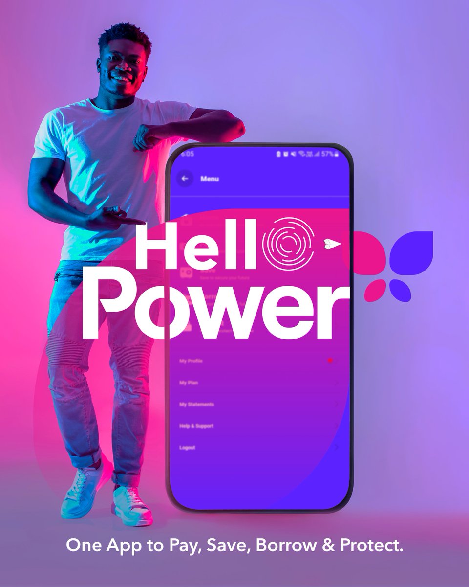 yourpowerapp's tweet image. Say bye-bye to end-month panic and those awkward money convos with friends, and fam.
Get access to advances when you need them, savings that grow, and financial protection, bila awkward requests
#HelloPower #PowerToPay #PowerToSave #PowerToBorrow #PowerToProtect #EmpowerWithPower