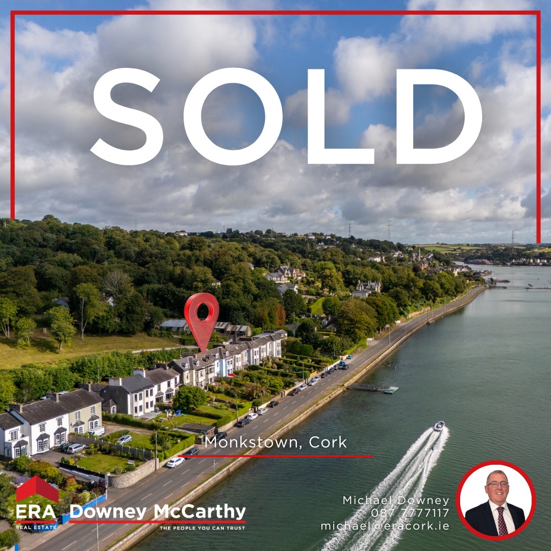 Delighted to close on the sale of 7 Bellevue Terrace, a truly magnificent six bedroom period home in #Monkstown, #Cork! Congratulations to the new owners, and we want to thank our vendor for trusting us with the sale of their property. 🏡👏