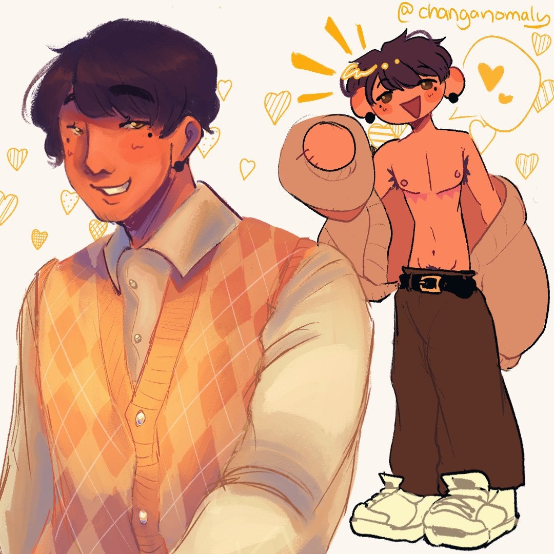 changanomaly's tweet image. 📌 pinned!
🦋🌟 hi!!! welcome to my profile! i'm changan (an/ann is fine!) and i draw and talk about whatever i feel like! please feel free to read my strawpage and ask/send me stuff there!!!
💌📫changanomaly.straw.page