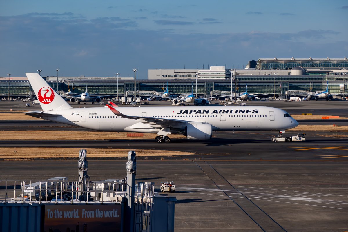 naogoo2's tweet photo. 羽田空港、JAL・A350「JA11XJ」
#羽田空港 #HND #RJTT #日本航空 #JL #JAL
#Airbus #A350_900 #A350 #JA11XJ
#Canon #PowerShot #G5XMarkII
シャッタースピード1/800絞り4.0ISO125焦点距離44mm https://t.co/PfvjIayb0i