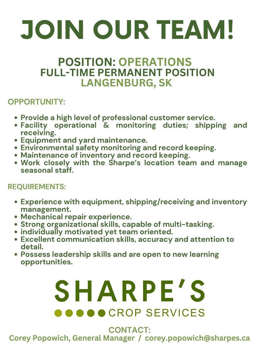 Sharpe's Crop Services tweet media