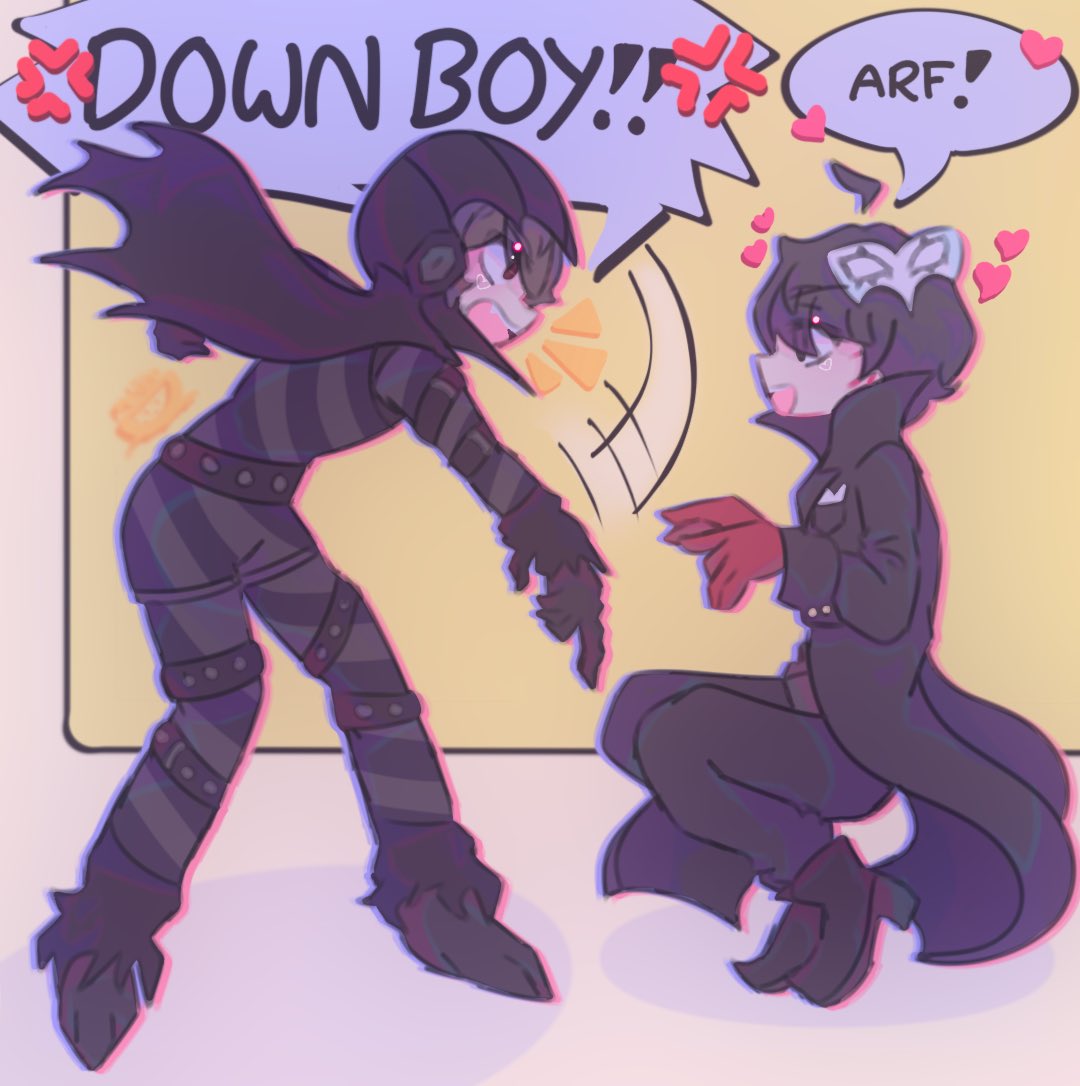 melonnsorbet's tweet photo. [ᯓᡣ𐭩] Haven’t seen anyone do this with Black Mask so… >:3c
.
.
.
#shuake #Persona5 https://t.co/uV4s6QzSTY