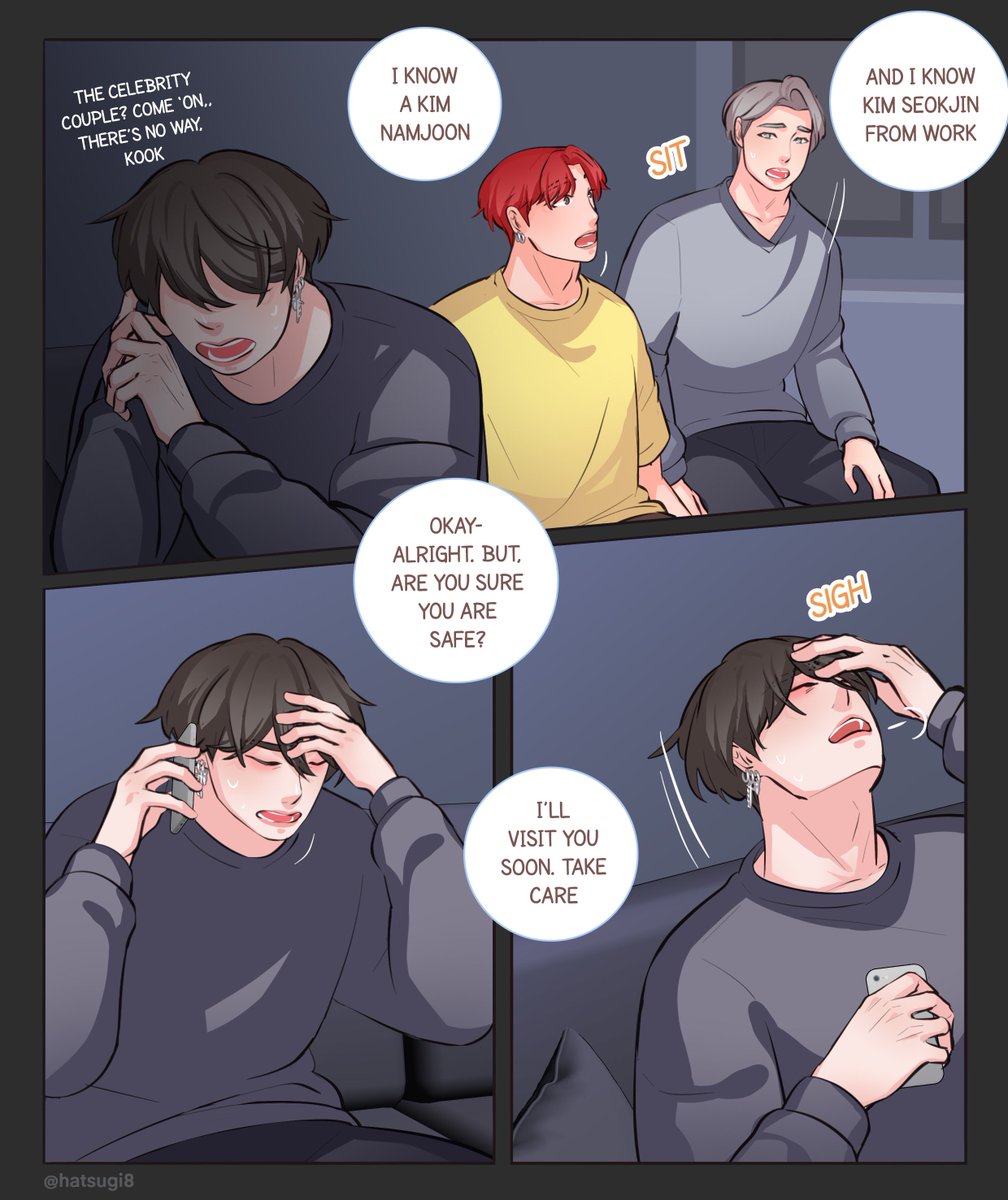 Hatsugi8's tweet photo. [BFS au - 85] (1/2)  #btsfanart https://t.co/0XnL2jdwAk