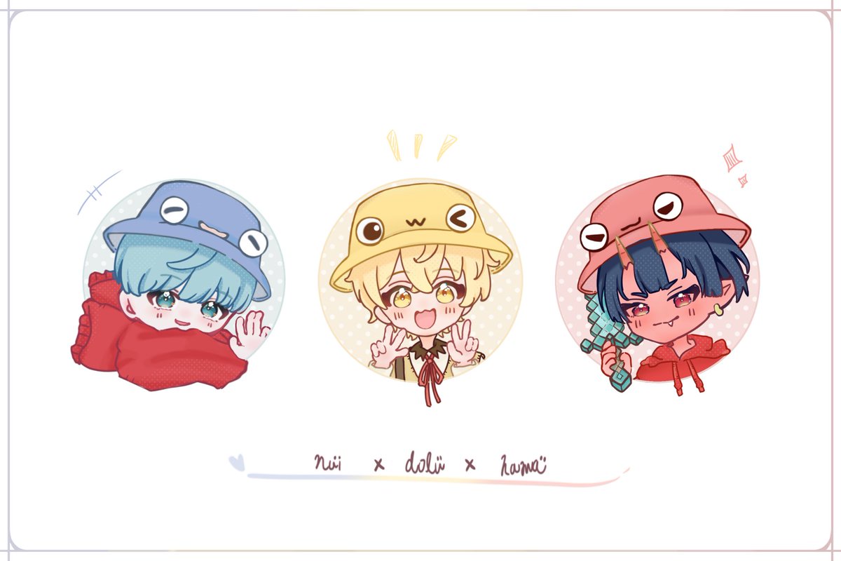 krngr_'s tweet photo. ·͜· 𐔌🩵💛❤️ 𐦯
 #絵ンどるぴん  #50人イラフト https://t.co/rRlo15GJAE