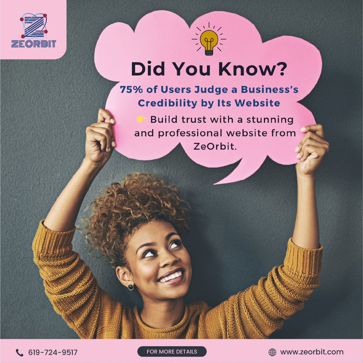 orbit_ze's tweet photo. 💻 75% of users judge your business by its website. 

Let’s make it stunning! 🔥 https://t.co/YUYSXzeuUE | (619) 724-9517

#BusinessGrowth #WebsiteMatters #ZeOrbit #AppDevelop #SEO #Marketing #Design #US #BusinessLead #LeadGeneration #MarketingSuccess #AIconsult https://t.co/ofbrfMOJg2