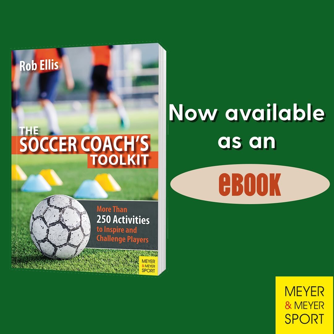Soccer Coach’s Toolkit by #RobEllis - now in #eBook too! Perfect 4 training sessions using ipads!
250+coaching activities, easy-to-understand descriptions &amp; diagrams; need only basic coaching equip't &amp; can be adapted 4 all ability levels/needs
#SoccerCoachsToolkit #soccerpractice