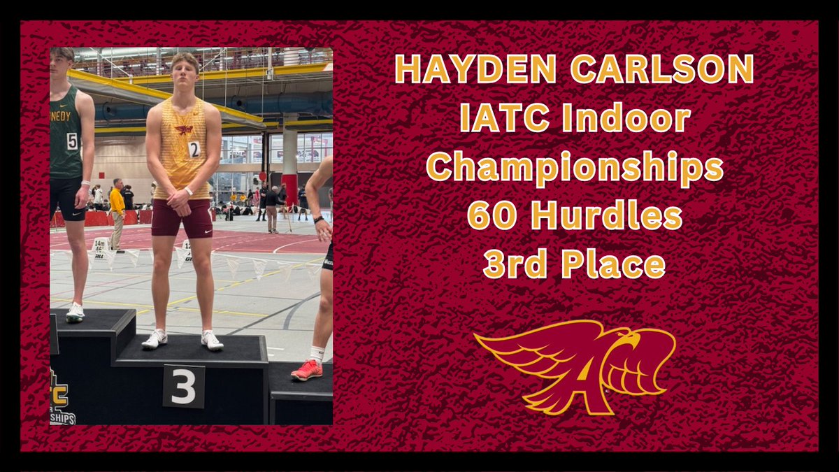 Individual podium placers from ISU.