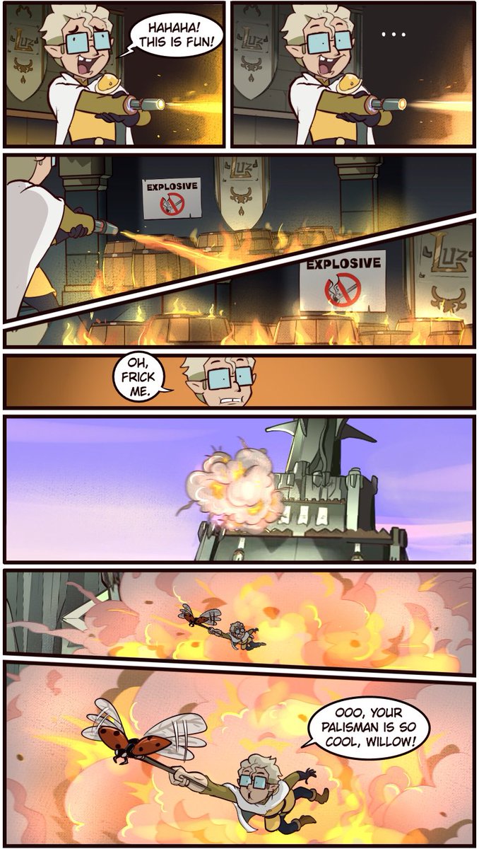 MoringmarkMark's tweet photo. Luzifer AU: Jailbreak #TheOwlHouse #toh https://t.co/i3rt0qYuQJ