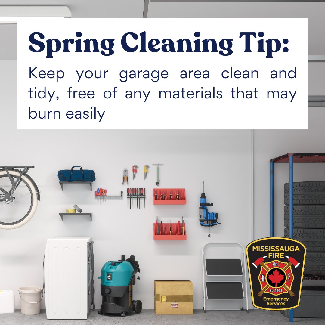 Now is a great time to clean out the garage and make sure it is free of unwanted combustible materials. If you have oils, paints, solvents or other hazardous waste, you can bring them to a local recycling centre like Fewster or Battleford CRC for FREE disposal. ♻️